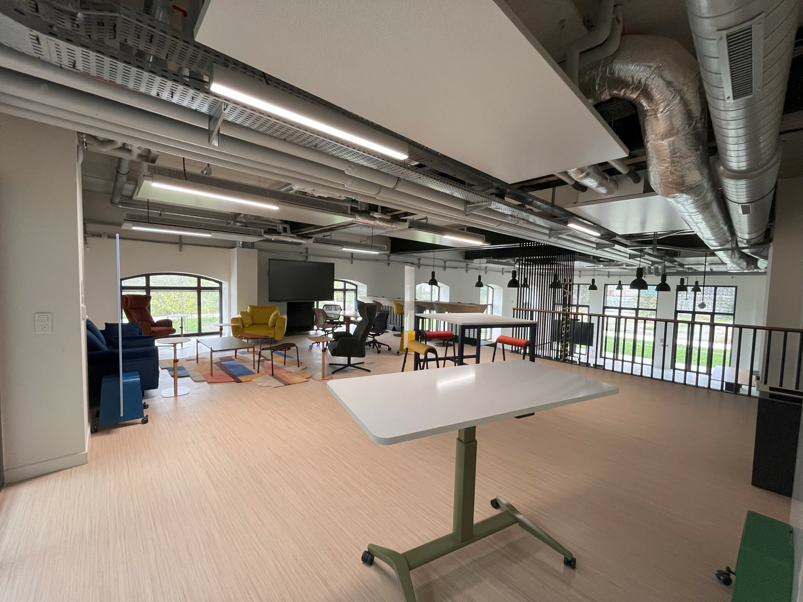 Espace créa – après Espace création - après aménagement