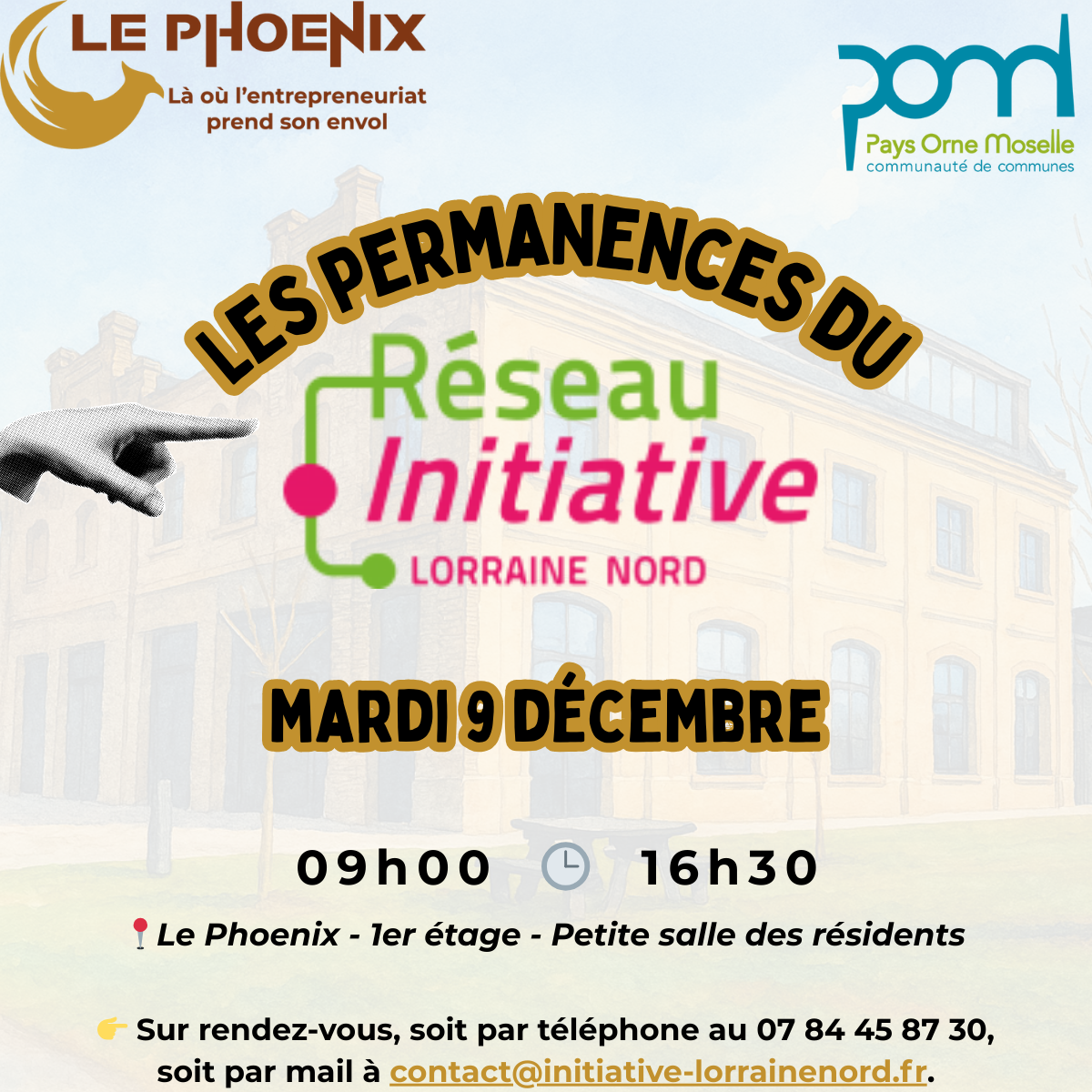 Permanence Réseau Initiative décembre 2025
